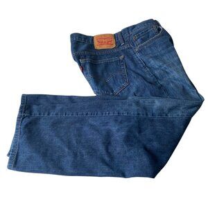Vintage Levis 569 Mens Straight Fit Blue Denim Jeans Medium Wash W34 L30